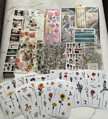 блокноты оптом: Продаю пакет для ведения блокнота (скотчи, стикеры). Обмен не — 3