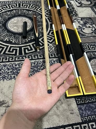 кий бонго: Бильярдный кий LB с разборной рукоятью + жесткий футляр - — 4