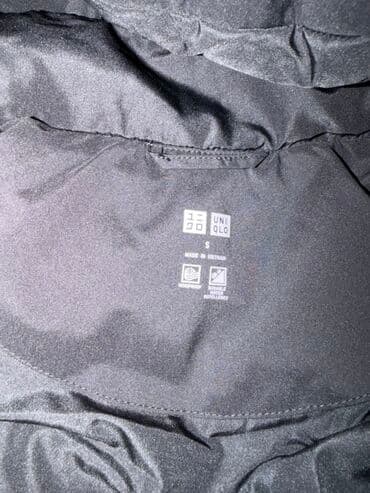 Киреге берилүүчү кийимдер: Пуховик, Кыска модель, Капюшону бар, S — 4