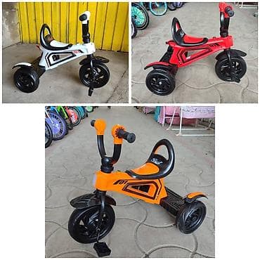 трехкалесный велосипед: Детский велосипед, 3-колесный, 3 - 4 года, Новый — 2