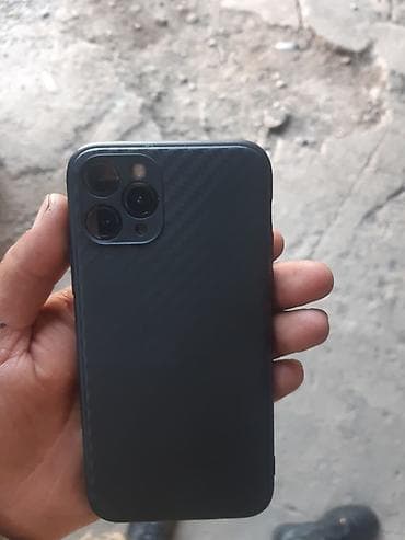iphone 11 цена бишкек бу: IPhone 11 Pro, Колдонулган, 256 ГБ, Кара, Каптама, 100 % — 2