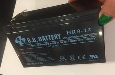 аккумуляторы для ибп 8 а*ч: Аккумуляторная батарея HR 9 -12 - не рабочая, требуется — 2