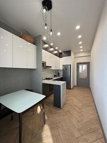 сдаю квартиру по рыскулова 28: 2 комнаты, 86 м², Элитка, 12 этаж, Евроремонт — 1