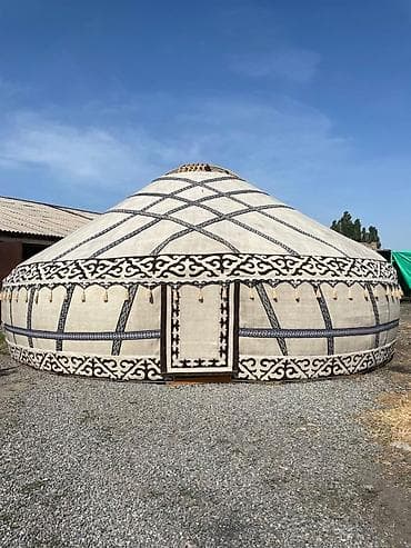 Продажа юрт: Продажа юрты, Каркас Деревянный, 100 баш, Диаметр: 7 метров — 7