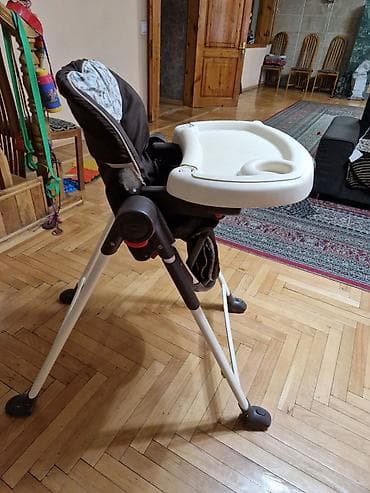 Полки, стеллажи: Стульчик для кормления Graco. 3 положения спинки. Можно с рождения — 2