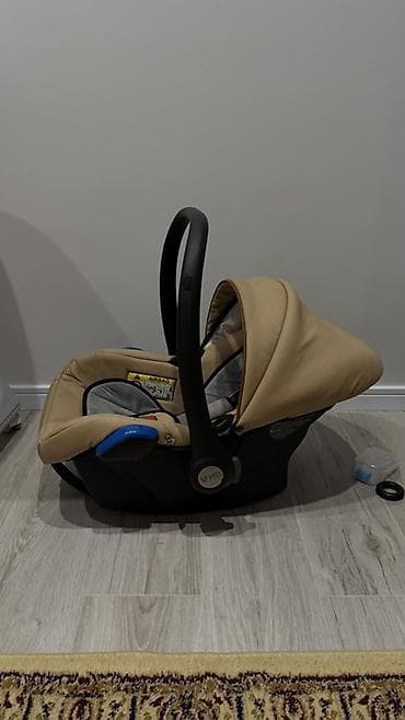 каляска детский: Автокресло, цвет - Бежевый — 1