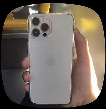 IPhone 12 Pro Max, Б/у, 128 ГБ, Белый, Чехол, 77 %