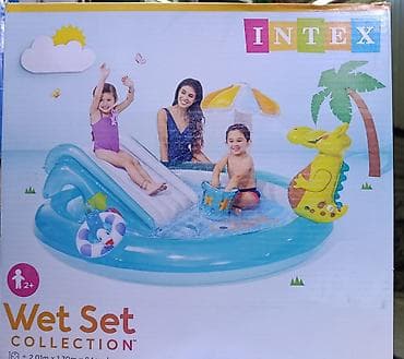 Надувной детский игровой центр Intex Wet Set Collection. - Бренд