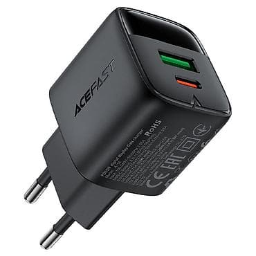 hdmi micro usb: Сетевое зарядное устройство ACEFAST с двумя портами Основные — 1
