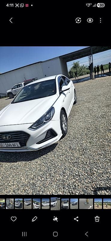 hundai: Hyundai Sonata: 2018 г., 2 л, Автомат, Бензин, Седан — 6