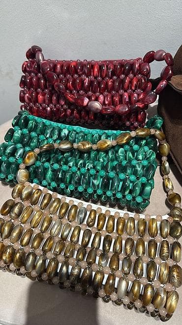 Сумки: Классическая сумка, Материал: Бусины, Подкладка из мягкого материала, Женские, Новый — 2