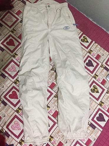 Горнолыжные тёплые штаны женские, внутри утепление размер м