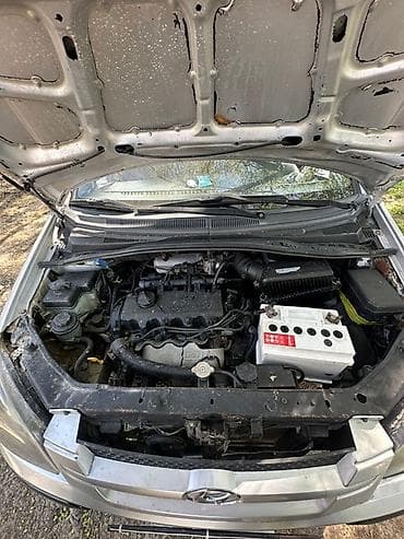 атбашы авто: Hyundai Getz: 2002 г., 1.3 л, Кол менен иштөөчү, Бензин, Хетчбек — 9