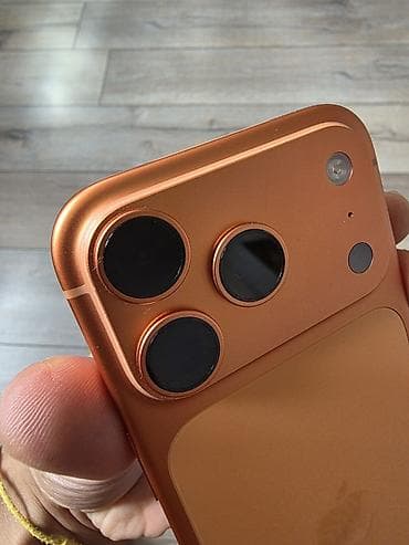 IPhone 17 Pro, Колдонулган, 256 ГБ, Ток сары, Каптама — 9