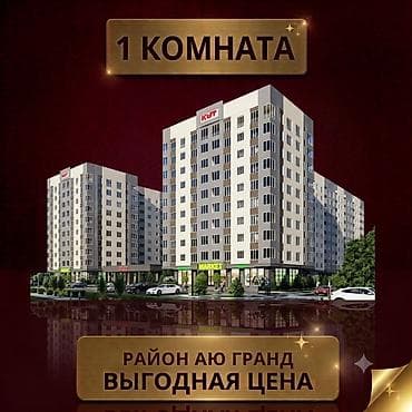 Недвижимость: 1 комната, 38 м², АЮ Гранд Элитка, 3 этаж, Евроремонт — 1