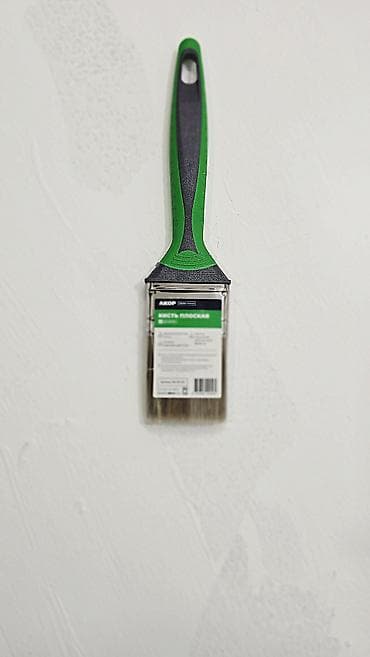 Плоская малярная кисть с синтетическим ворсом - Тип: плоская кисть