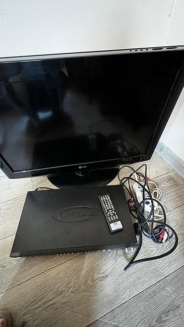 Лж телевизор в хорошем состоянии в комплекте двд или как наз не знаю и