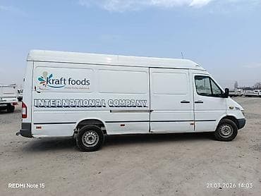 борт спиринтер: Mercedes-Benz Спринтер: 2005 г., 2.7 л, Ручные, Дизель, Фургон — 4