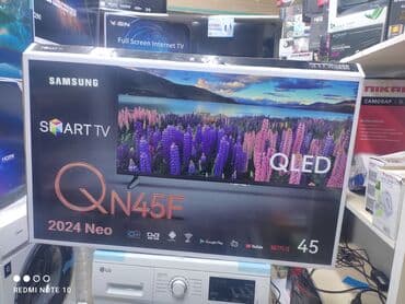 television: Телевизоры samsung QN45F smart tv с интернетом youtube, 110 см — 1