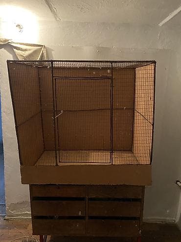 деревяные ящики: Индивидуальные изделия под заказ клетки для пичи птиц из дерева из — 10