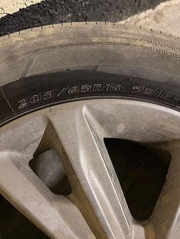 4x114 3: Колеса в сборе 205 / 65 / R 16, Лето, Литые, отверстий - 5 — 2