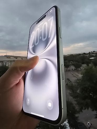 меняю на айфон 7: IPhone 16 Plus, Б/у, 256 ГБ, Белый, 89 % — 3