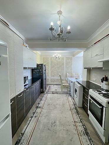 гранд орнок: 3 комнаты, 91 м², Элитка, 6 этаж, Евроремонт — 10
