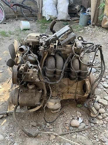 мерседес 124 мотор плита: Бензиновый мотор Mercedes-Benz 2.4 л, Оригинал — 4