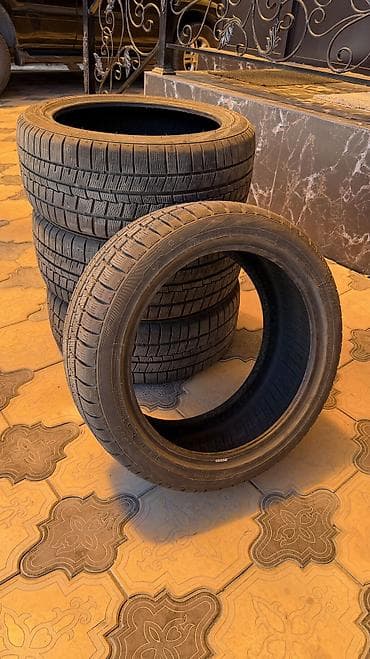 Транспорт: Шины 225 / 45 / R 18, Зима, Б/у, Комплект, Легковые, Корея, Nokian — 2