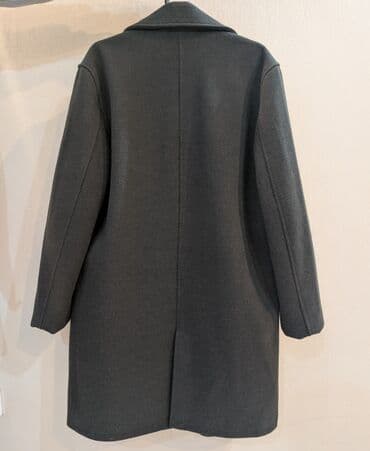 Атайын кийим: Эркектердин пальтосу, XL, ColinS, Колдонулган, түсү - Боз, Өзү алып кетүү — 2