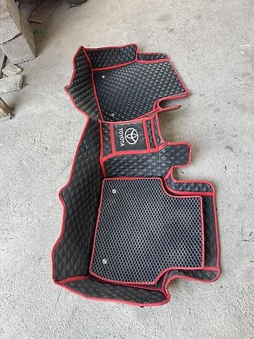 3D Экокожа Полики Для салона Toyota, цвет - Черный