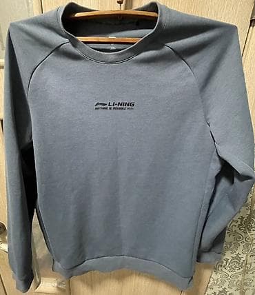 tech fleece: Мужская толстовка, L, Li-Ning, Б/у, цвет - Синий — 2