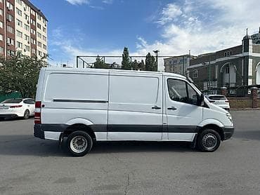солярка сатылат: Mercedes-Benz Sprinter фургон (средний база, высокие борта), белый — 3