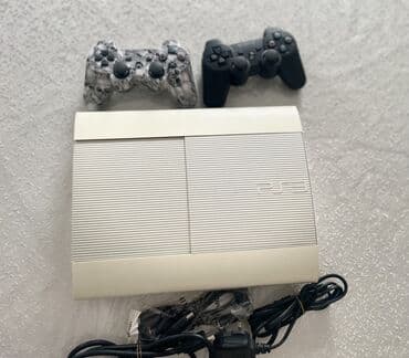 🎮 PS3 Super Slim 🤍 Белая | 250 GB ✔️ Отличное состояние ✔️ Работает at lalafo.kg 🎮 PS3 Super Slim 🤍 Белая | 250 GB ✔️ Отличное состояние ✔️ Работает