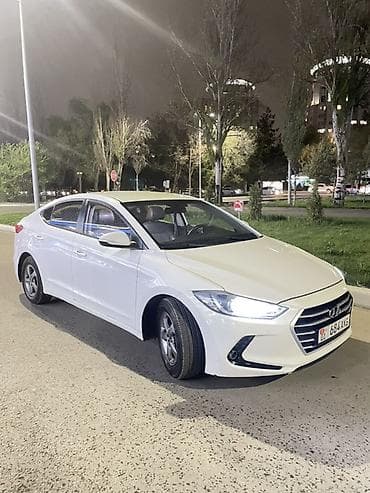 Hyundai Elantra: 2017 г., 1.6 л, Автомат, Бензин, Седан