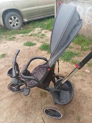 детские велосипеды коляска: Трёхколёсный детский велосипед-коляска с ручкой для родителей - — 2