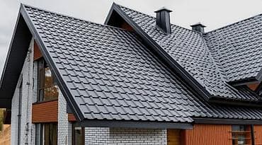 Профнастил: Кровля из металлочерепицы — монтаж под ключ - Тип покрытия — 9