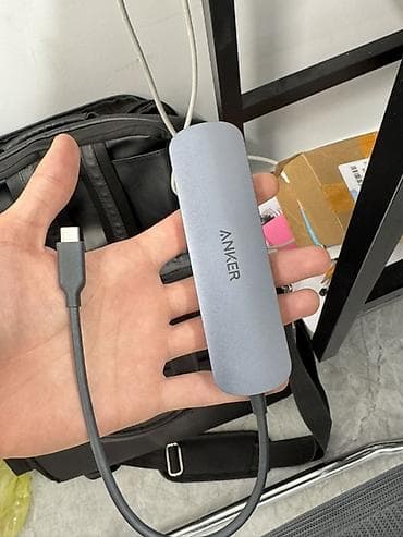 hdmi: Адаптер-концентратор Anker USB‑C (модель Anker Nano/Anker USB‑C Hub; — 1