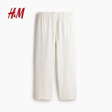 Эркектер кийими: Эркектердин шымы, XL, H&M, Жаңы, түсү - Ак, Өзү алып кетүү, Акылуу жеткирүү — 4