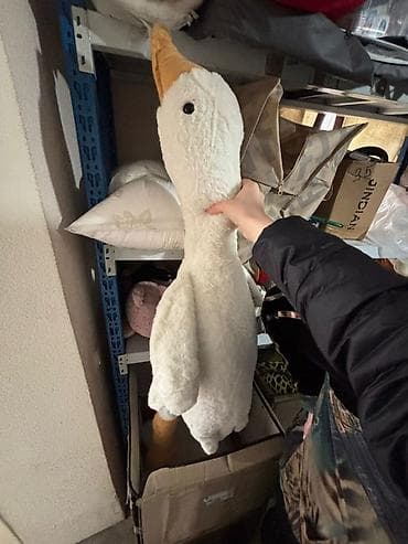 фабрика сна бишкек: Мягкие игрушки-подушки (ассортимент) - Плюшевый слон: крупные ушки — 3