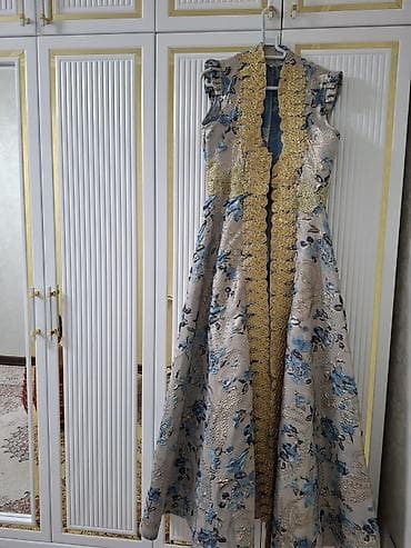 безрукав: Национальный женский комплект: длинный жилет-камзол поверх — 10