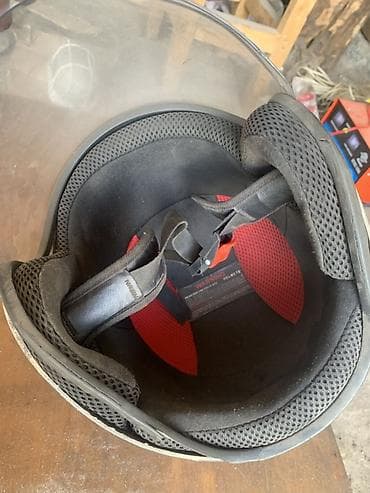 шлем весинг: Мотошлем ANSH, полноразмерный (full face) с прозрачным визором — 1