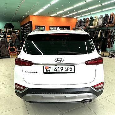 сантафей: Hyundai Santa Fe: 2019 г., 2 л, Автомат, Бензин, Кроссовер — 3