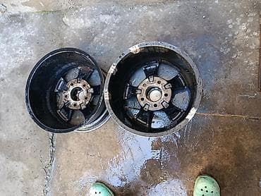 диски 100: Литые Диски R 16 Пара, отверстий - 5, Б/у — 3