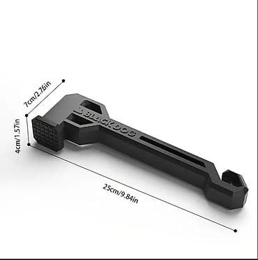 Кемпинговый молоток (чёрный), 25.6×7.25×4см, BLACKDOG (CBD2450PJ012) — 5