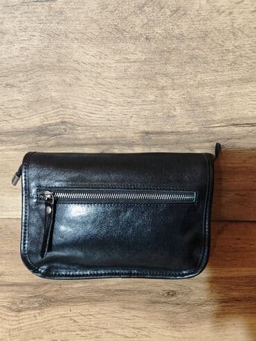 сумка и кошелек набор: Барсетка, Материал: Натуральная кожа, Новый — 7