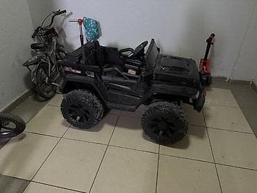 Детский электромобиль-внедорожник 4x4 (AWD), двухместный - Привод на — 2
