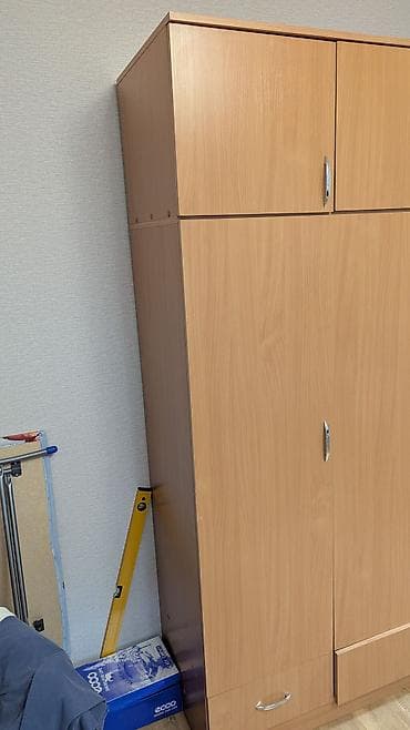 Шифоньеры, шкафы для одежды: Шифоньер, шкаф для одежды, Б/у, Прямой, ЛДСП — 1