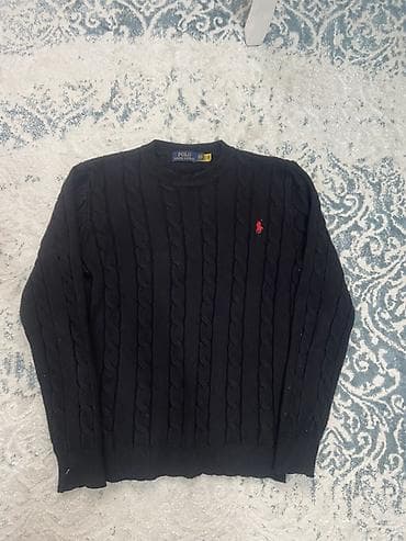 американка водолазка: Свитер Polo Ralph Lauren - Модель: мужской джемпер с фактурной вязкой — 1