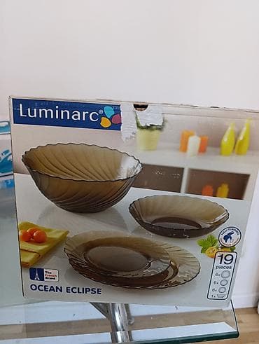 акку: Наборы столовой посуды Luminarc, 19 предметов каждый. 1) Luminarc — 1